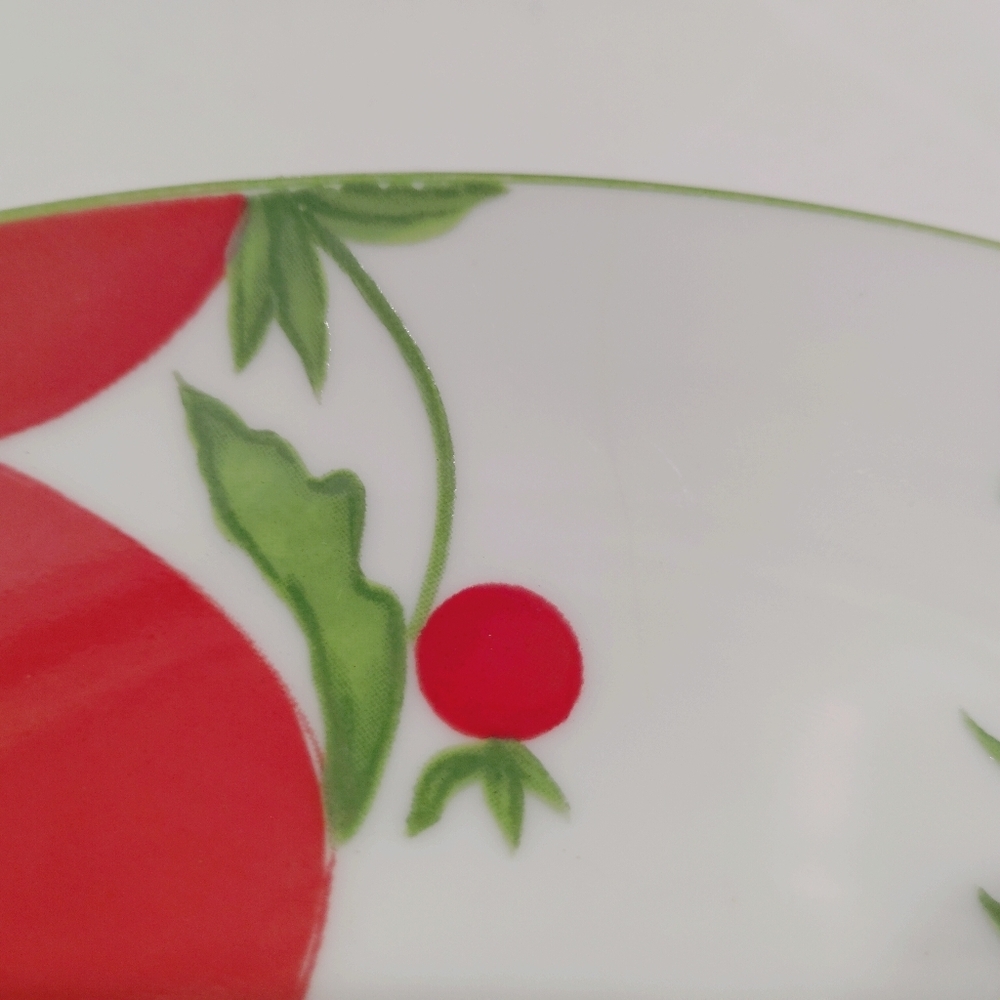 Vintage Franci Taste Setter Vegetable Polkadot Small Dishes Villa Vanilla - Picture 6 of 15
